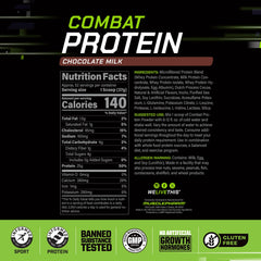 MusclePharm Combat Protein Powder uses five protein sources for varied amino acids.
