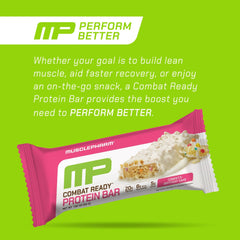 MusclePharm Combat Ready texture closeup reveals chewy and crispy layers