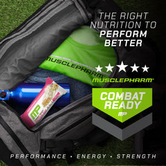 MusclePharm Combat Ready wrapper emphasizes gluten-free formula