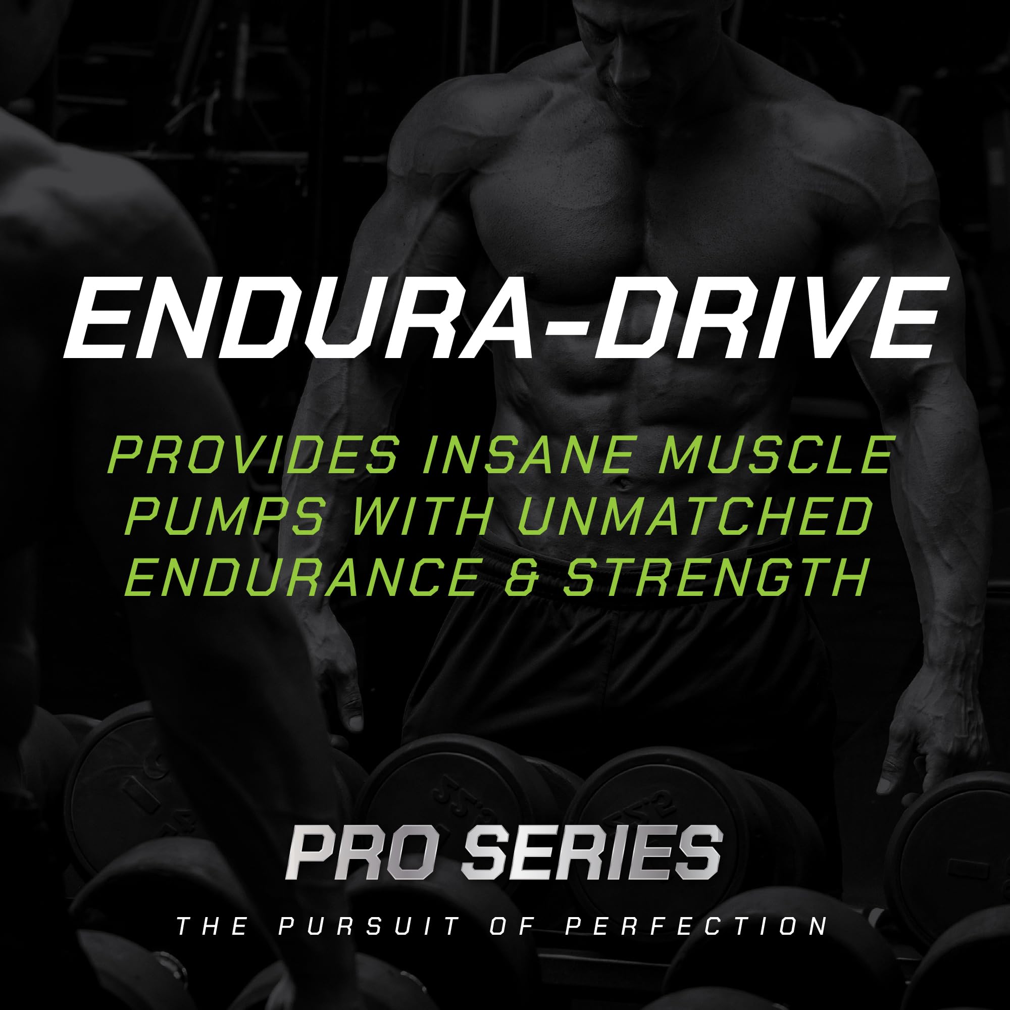 MusclePharm Endura-Drive packaging with Informed Sport certification badge.