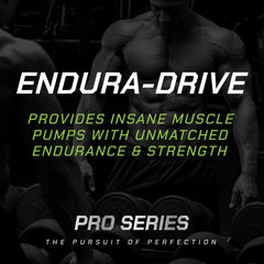 MusclePharm Endura-Drive packaging with Informed Sport certification badge.