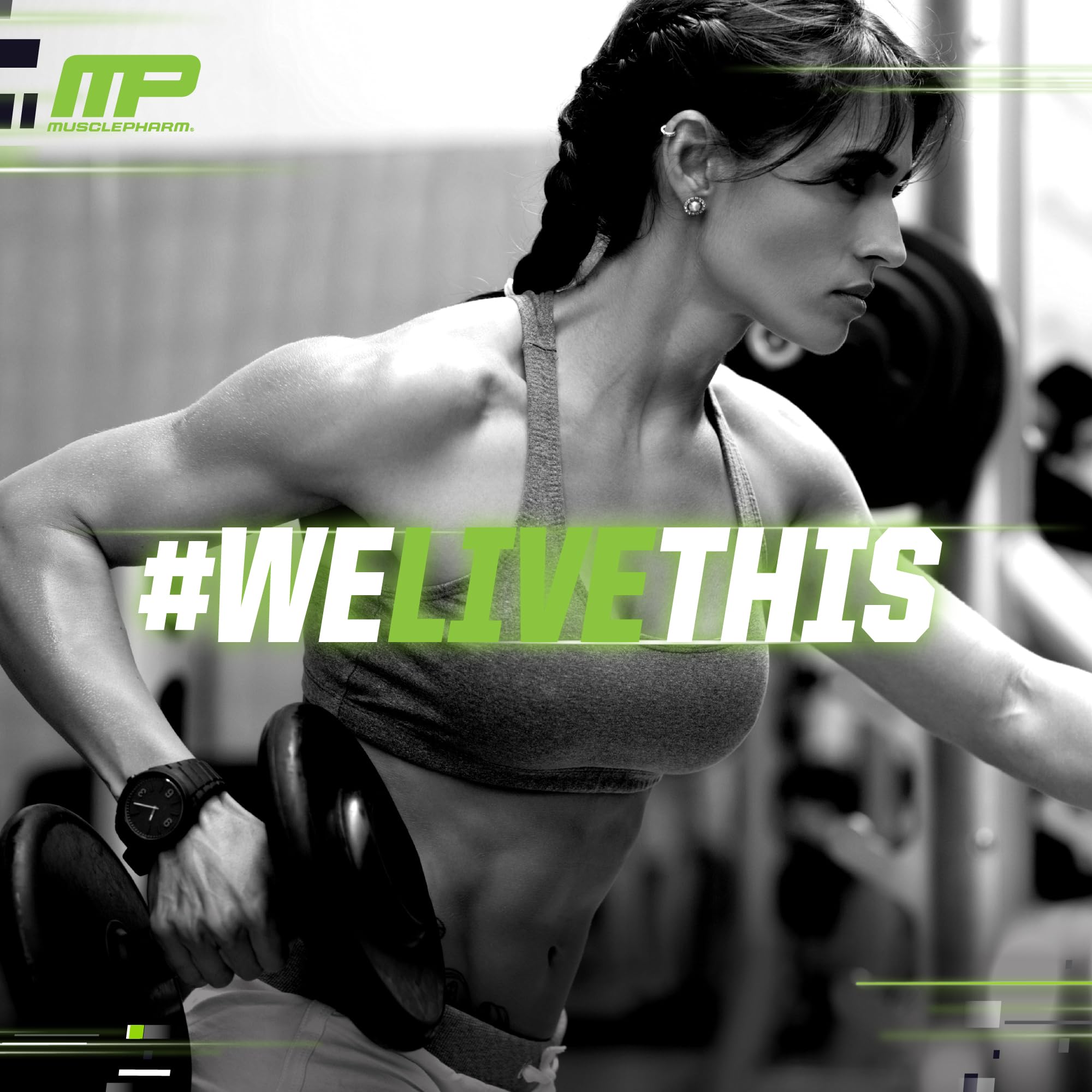 MusclePharm L-Carnitine 3000 ready-to-use bottle for pre or post-workout use