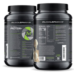 MusclePharm Pro Series Protein+ 2.5 lb tub as a reliable post-workout option.