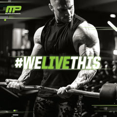 MusclePharm Select Amino bottle ready for pre or post workout use