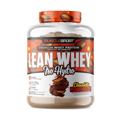 MuscleSport Lean Whey Revolution ingredients list highlights clean protein sources.