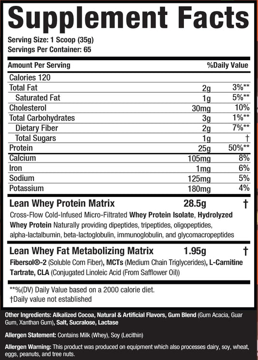 MuscleSport Lean Whey Revolution serving scoop beside a shaker for convenient daily protein.