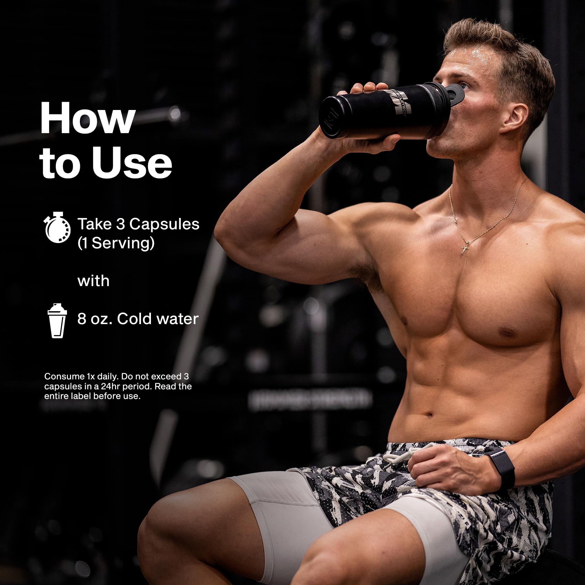 MuscleTech AlphaTest Thermo packaging shadow conveys premium quality and science-backed formula.