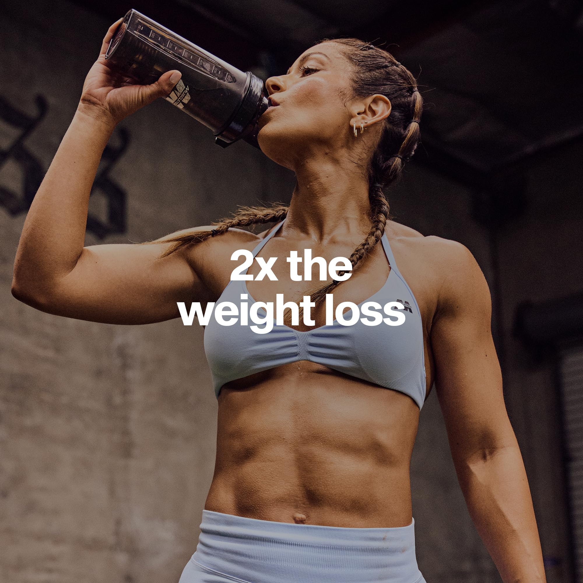 Nutrition facts for Nitro-Tech Ripped per serving are listed.