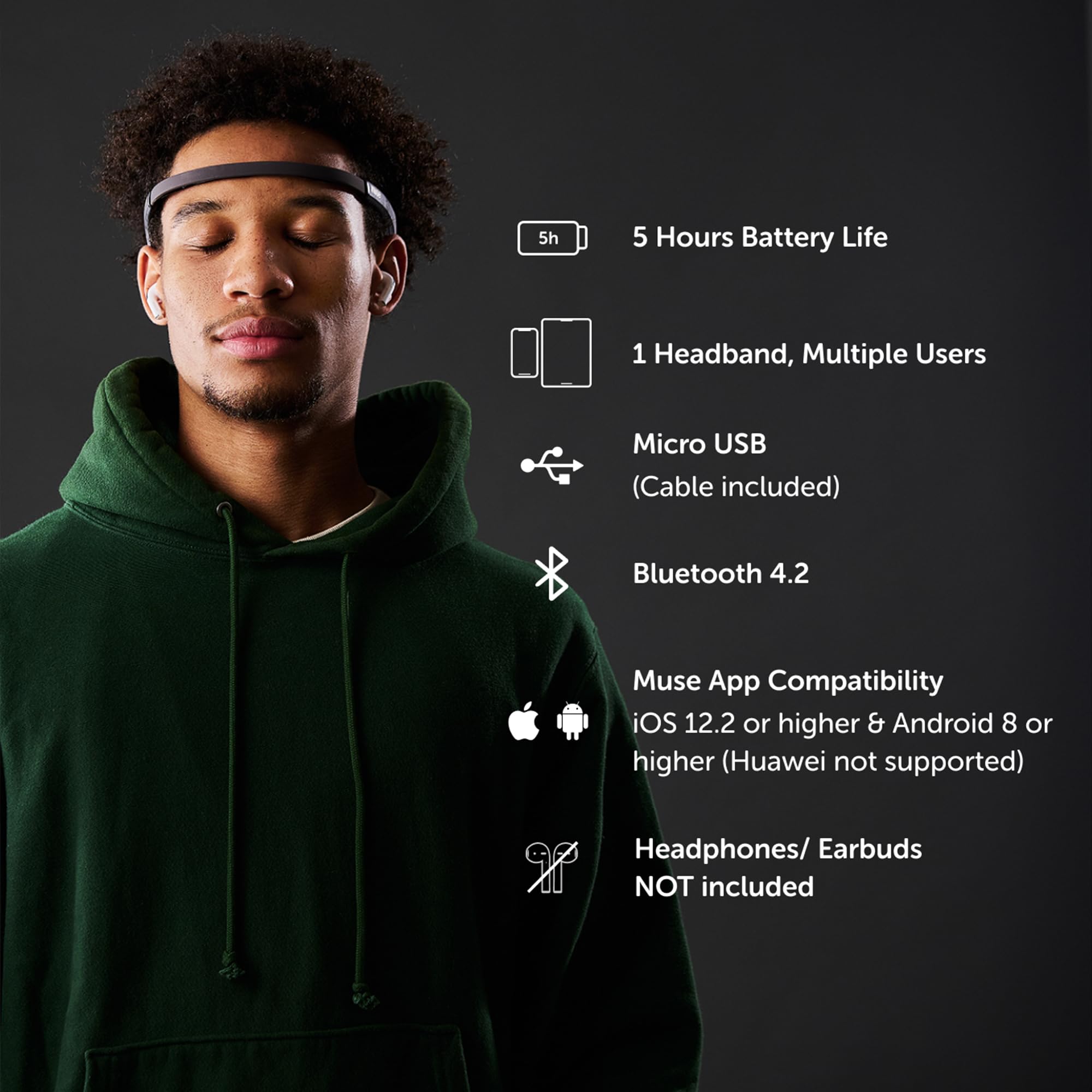 MUSE 2 premium AI coach interface with extra meditations.
