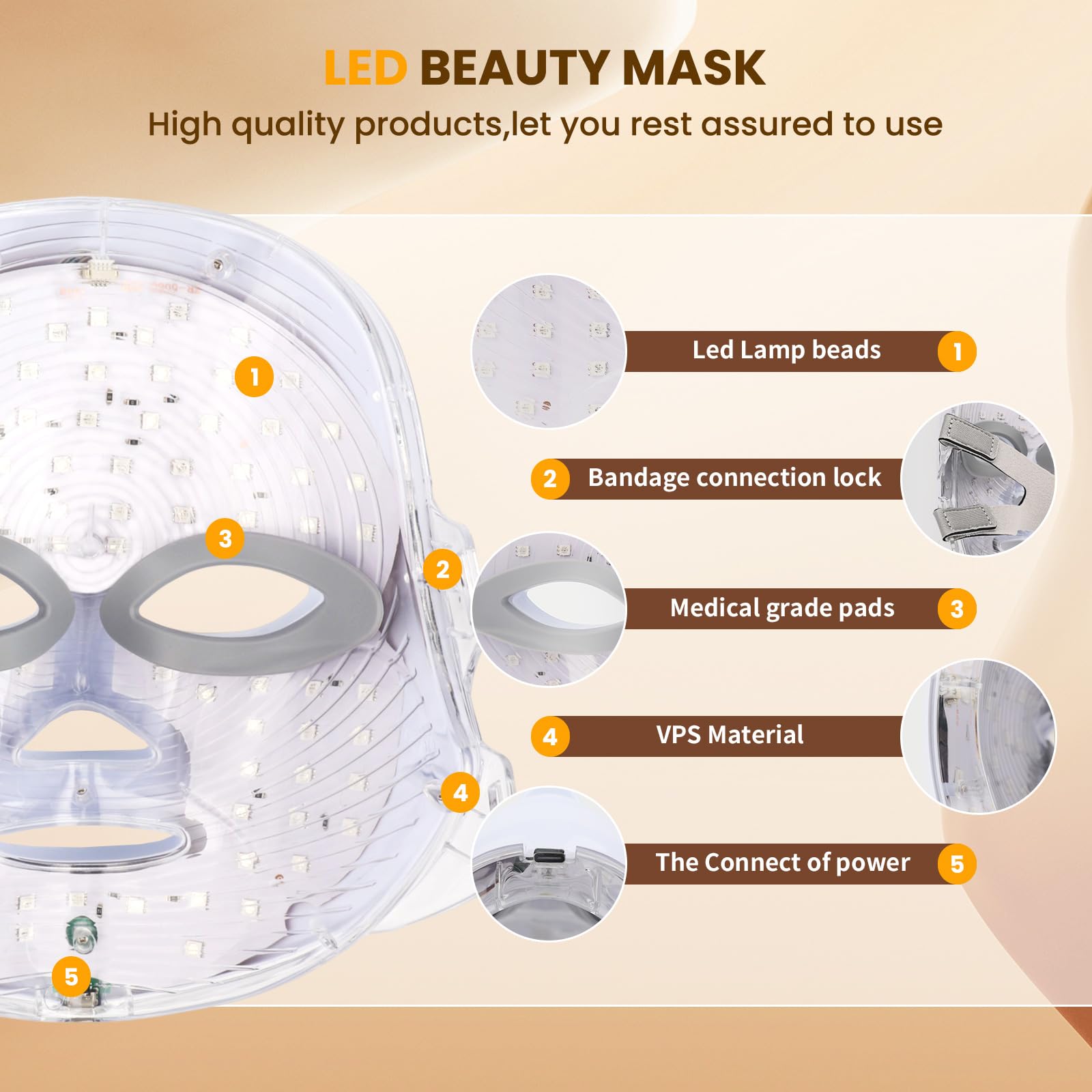 MUSEWISH mask worn during self-care routine for a gentle glow.