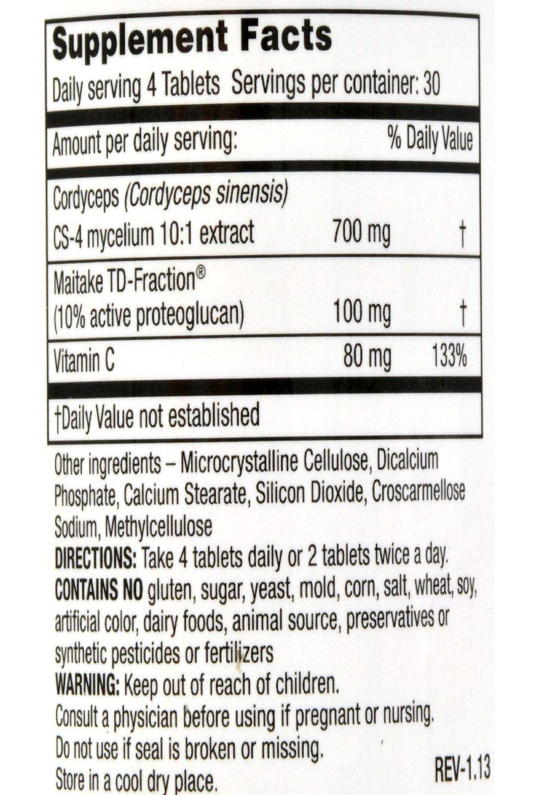 Mushroom Wisdom Super Cordyceps Caplets capsules arrangement highlights convenient daily use