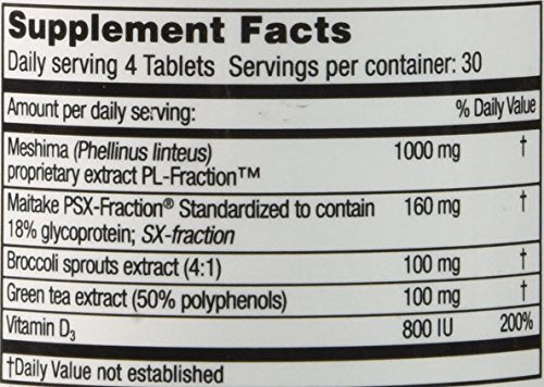 Mushroom Wisdom Vegi-Tablets closeup reveals tablet texture for easy swallowing