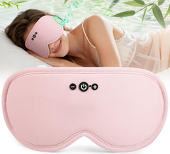 MUSICOZY Bamboo 3D sleep mask side view for full blackout and comfort