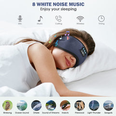 MUSICOZY Sleep Headphones band stretch cotton for a secure, comfortable fit.