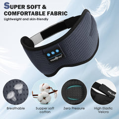 MUSICOZY Sleep Headphones washable earphones for hygienic cleaning.