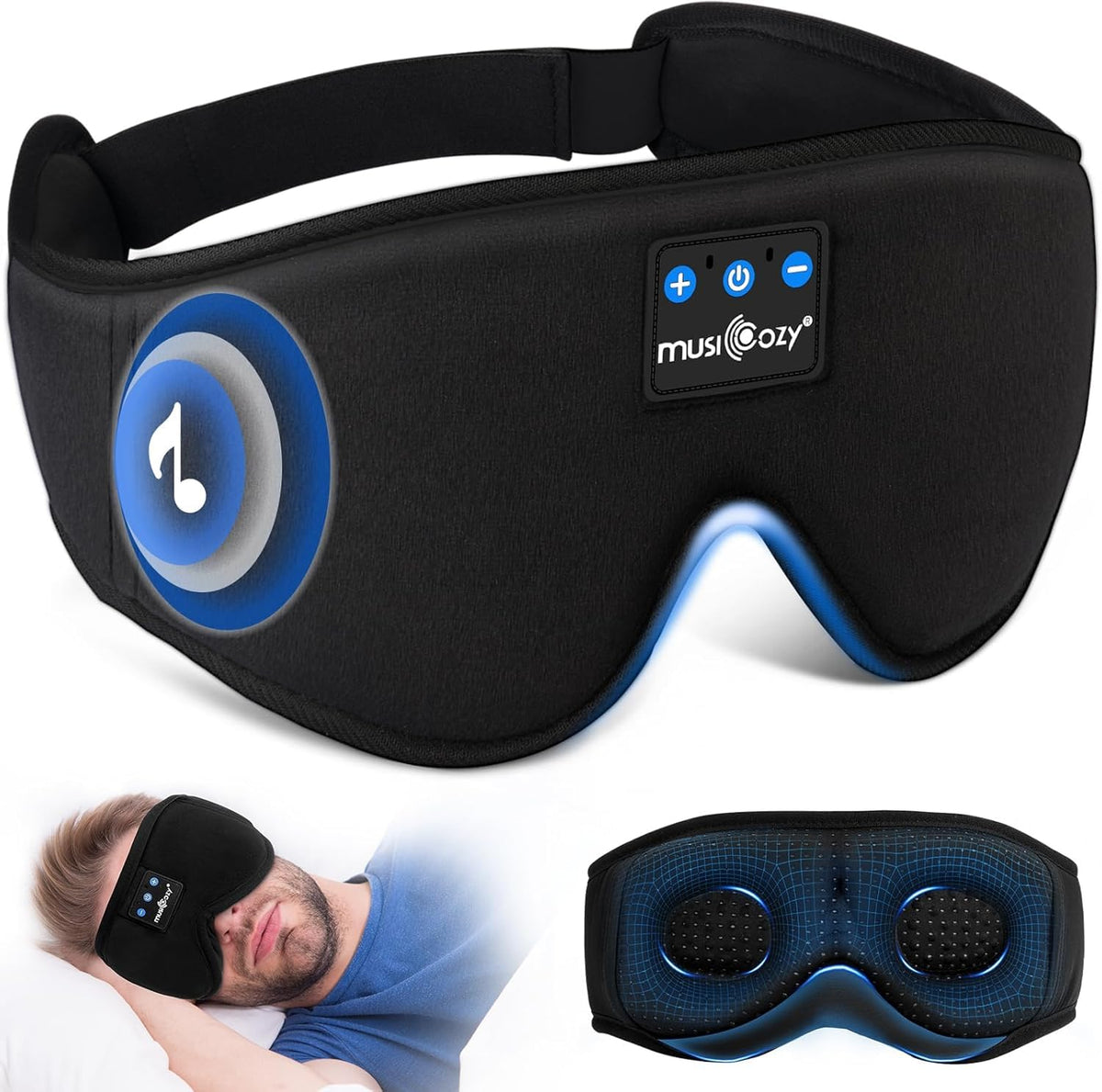 Musicozy Sleep Headphones wearables headband deliver wireless audio for peaceful nights