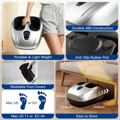 Musugy Foot Massager includes 1-year warranty.