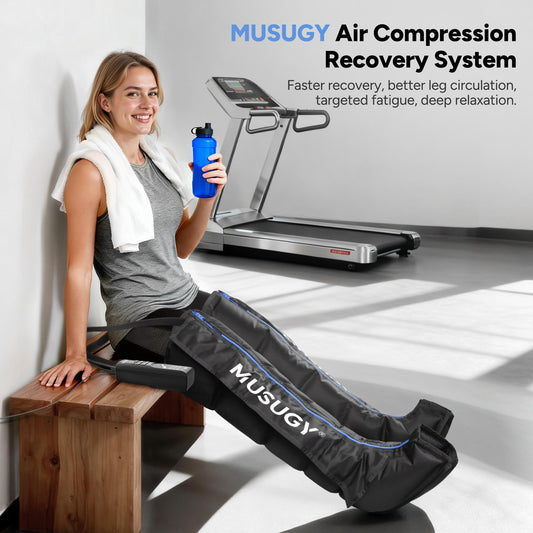 Musugy lower calf chamber delivers targeted compression to ease fatigue