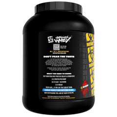 Mutant Hardcore Whey on kitchen counter inspires daily protein routine.