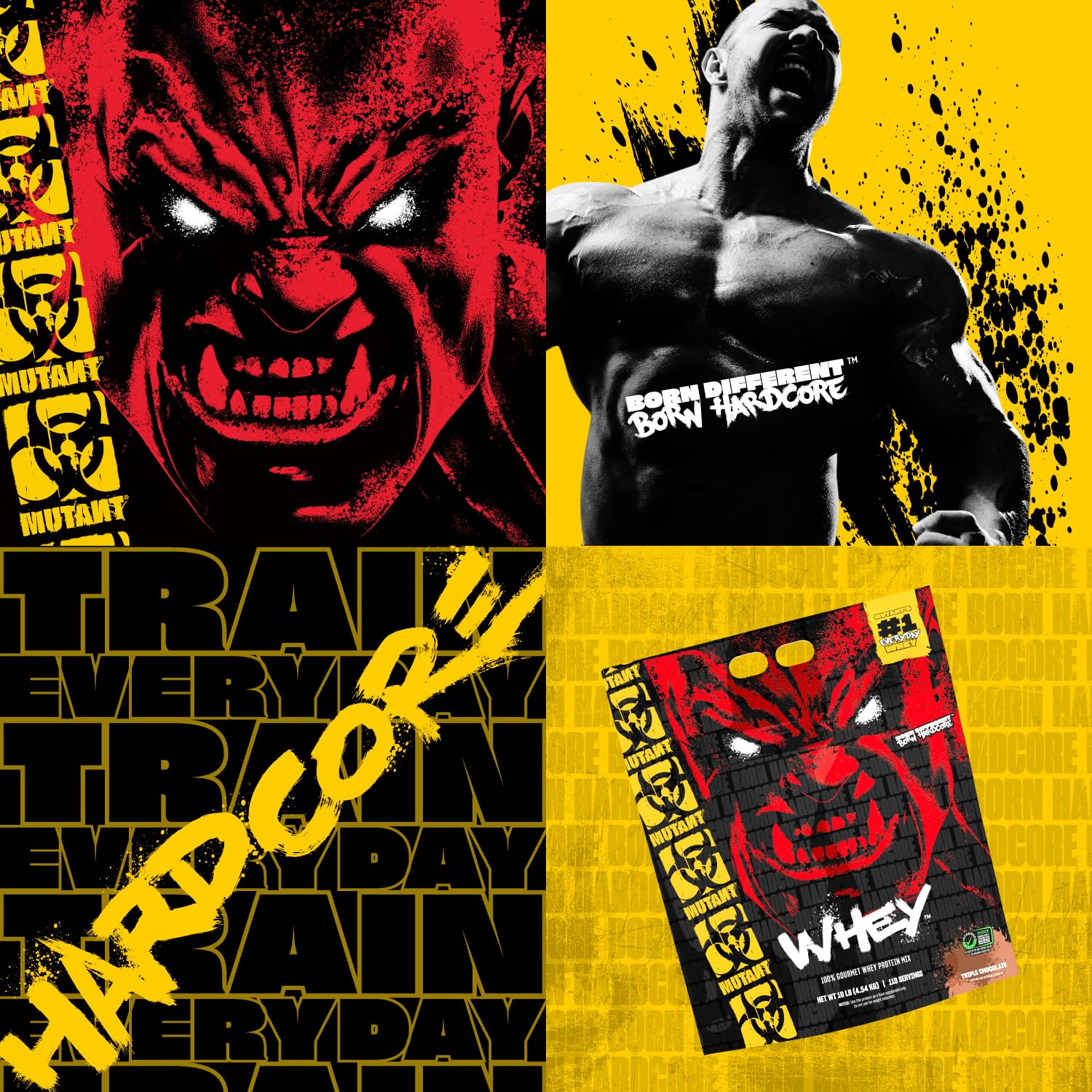 Mutant Whey IOC/WADA Certified Logo communicates trusted quality and sport compliance