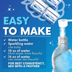 My Adventure to Fit blue raspberry electrolytes packaging on shelf demonstrates sugar-free hydration