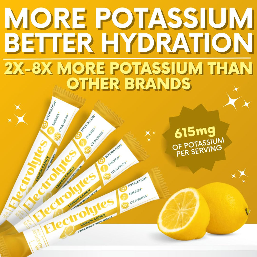 My Adventure to Fit Electrolytes Sticks dissolving in glass for effortless hydration on the go