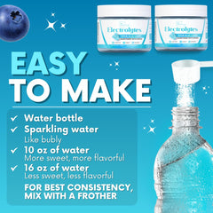 My Adventure to Fit label highlights natural ingredients and zero sugar formula