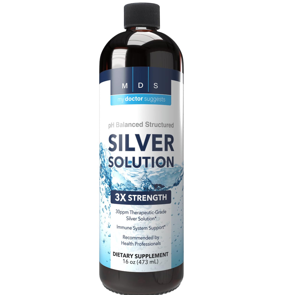My Doctor Suggests alkaline structured silver bottle for daily wellness support
