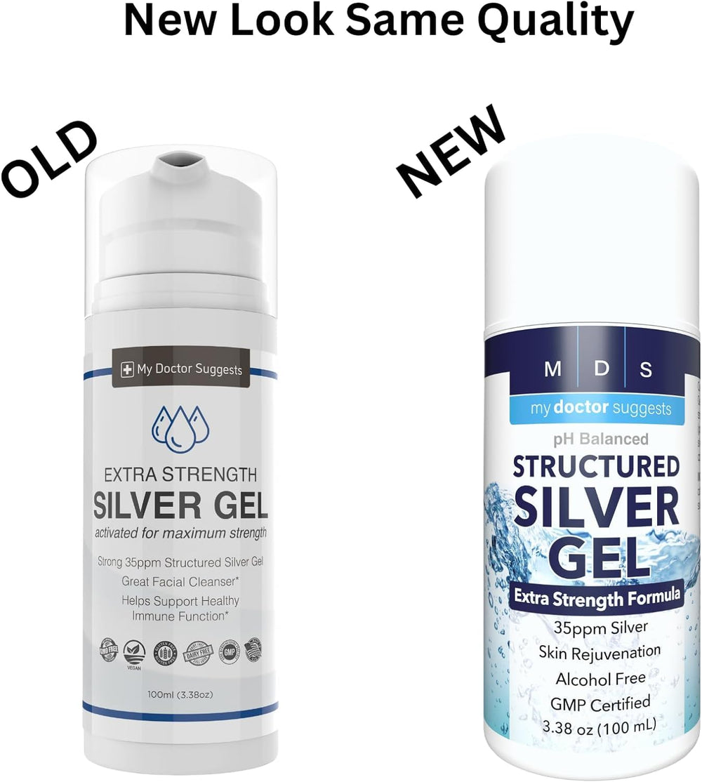 Close-up of the gel swirl texture for smooth, even application.