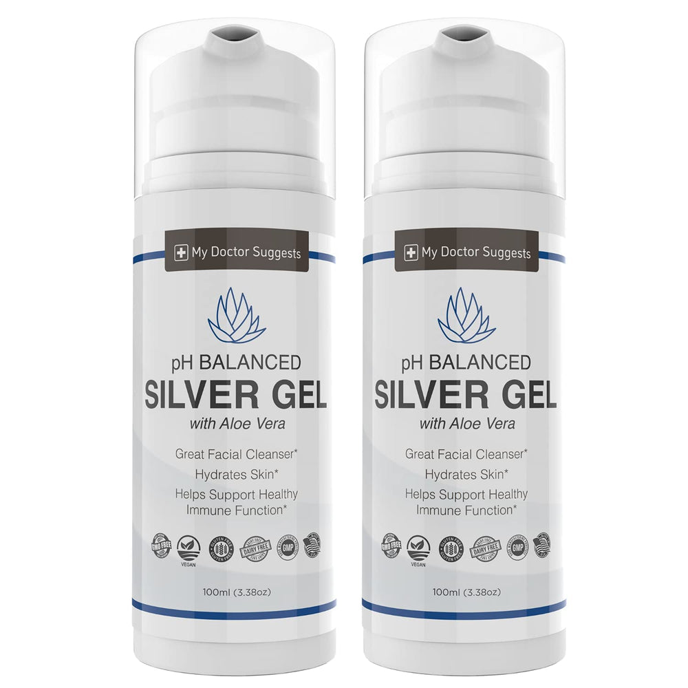 My Doctor Suggests aloe enriched gel packaging and bottle