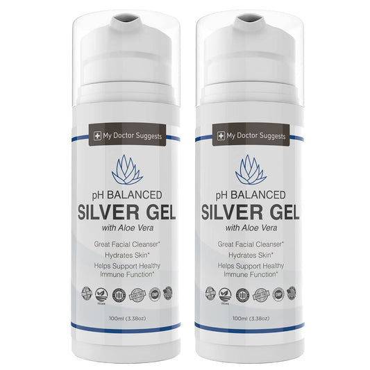My Doctor Suggests aloe enriched gel packaging and bottle