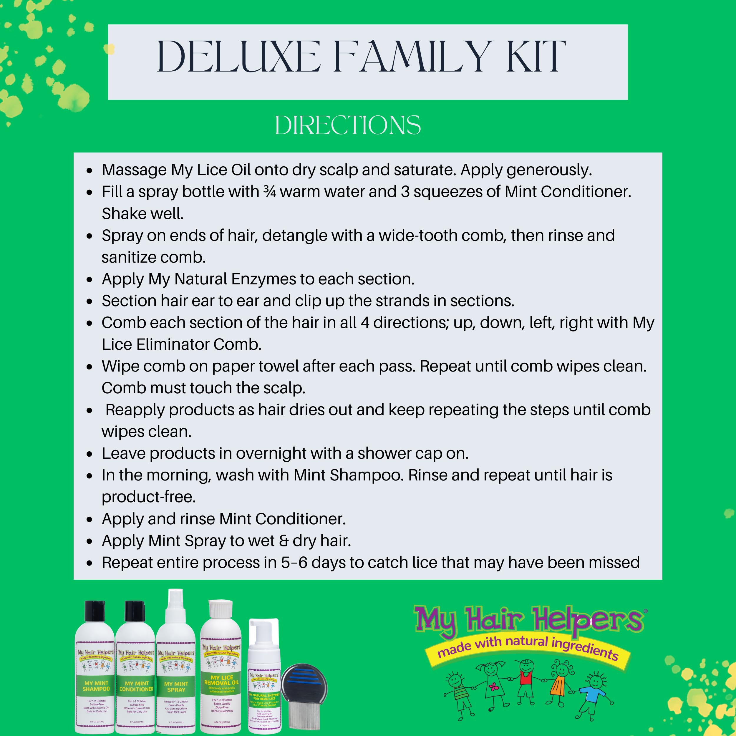 MY HAIR HELPERS dimethicone oil bottle for conditioning finish