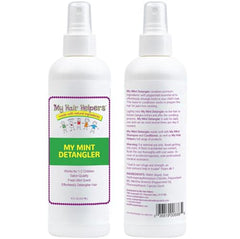 MY HAIR HELPERS Mint Detangler mist spray is ideal for quick refreshment and detangling.