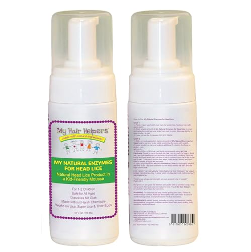 My Hair Helpers unscented-formula shows fragrance-free option safe for kids.