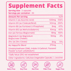 My Happy Flo Indole-3-Carbinol powder close-up
