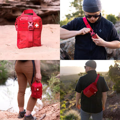 Includes gloves, bandages, blister care and burn aids for everyday incidents.