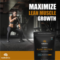myBrainCo Performance Plant Protein carbon-neutral certification badge