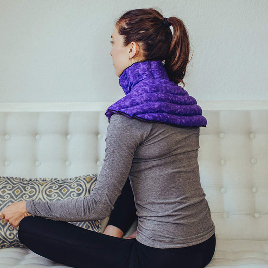 MyCare cordless wrap delivers portable moist-heat therapy for relaxation.