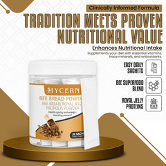 Freeze-dried bee bread ingredients preserve enzymes and polyphenols