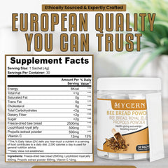 Propolis and royal jelly blend in Mycern formula
