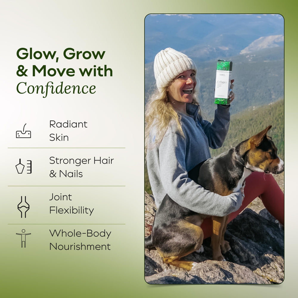 MYCL Liquid Collagen maple mocha flavor showcasing tasty daily ritual