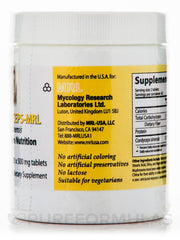 Cordyceps Sinensis MRL 90 tablets image: biomass-based blend for daily energy possibilities
