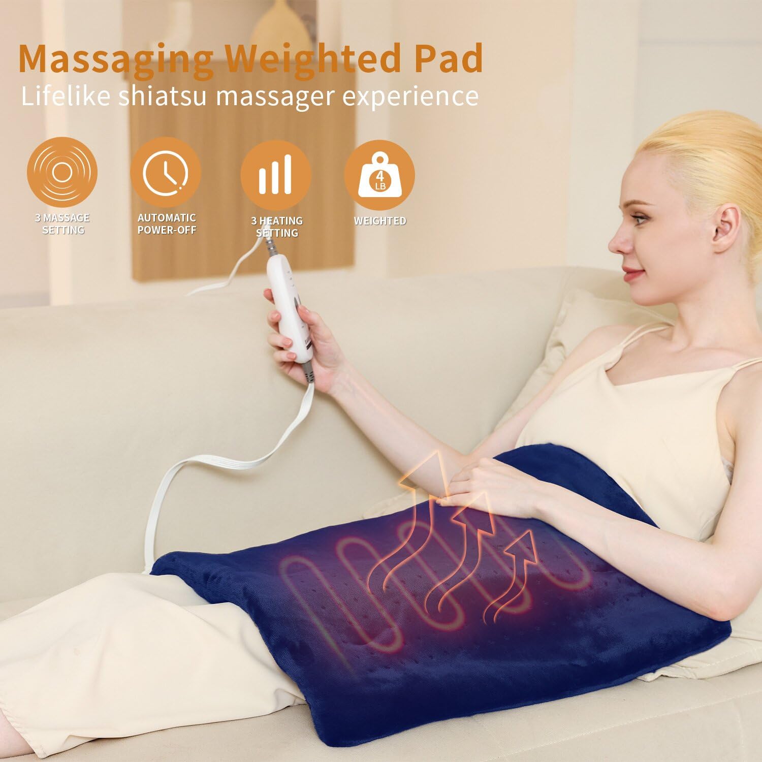 Myiosus weighted beads conform to body to boost comfort.
