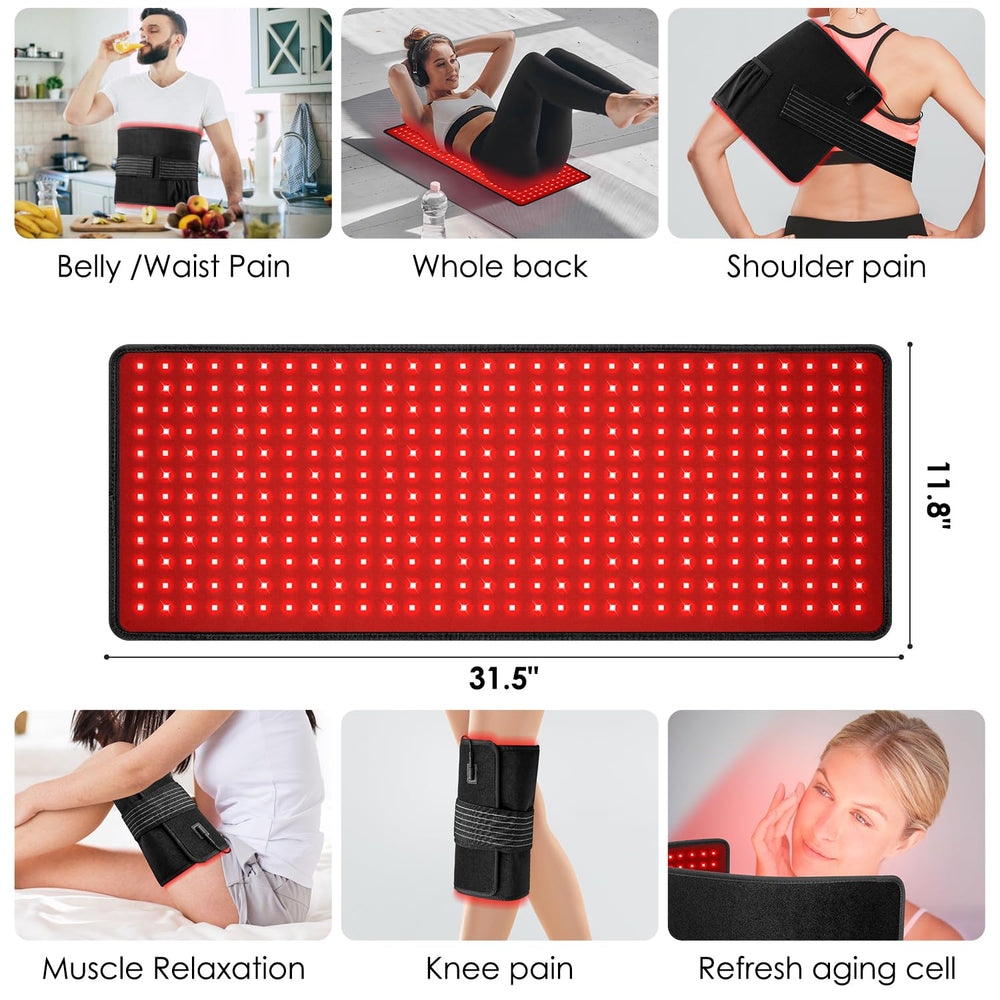 Myipyi belt pad on back view highlighting upper-body reach