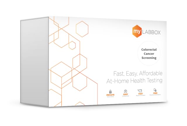 myLAB Box colorectal screening kit for convenient at-home stool testing