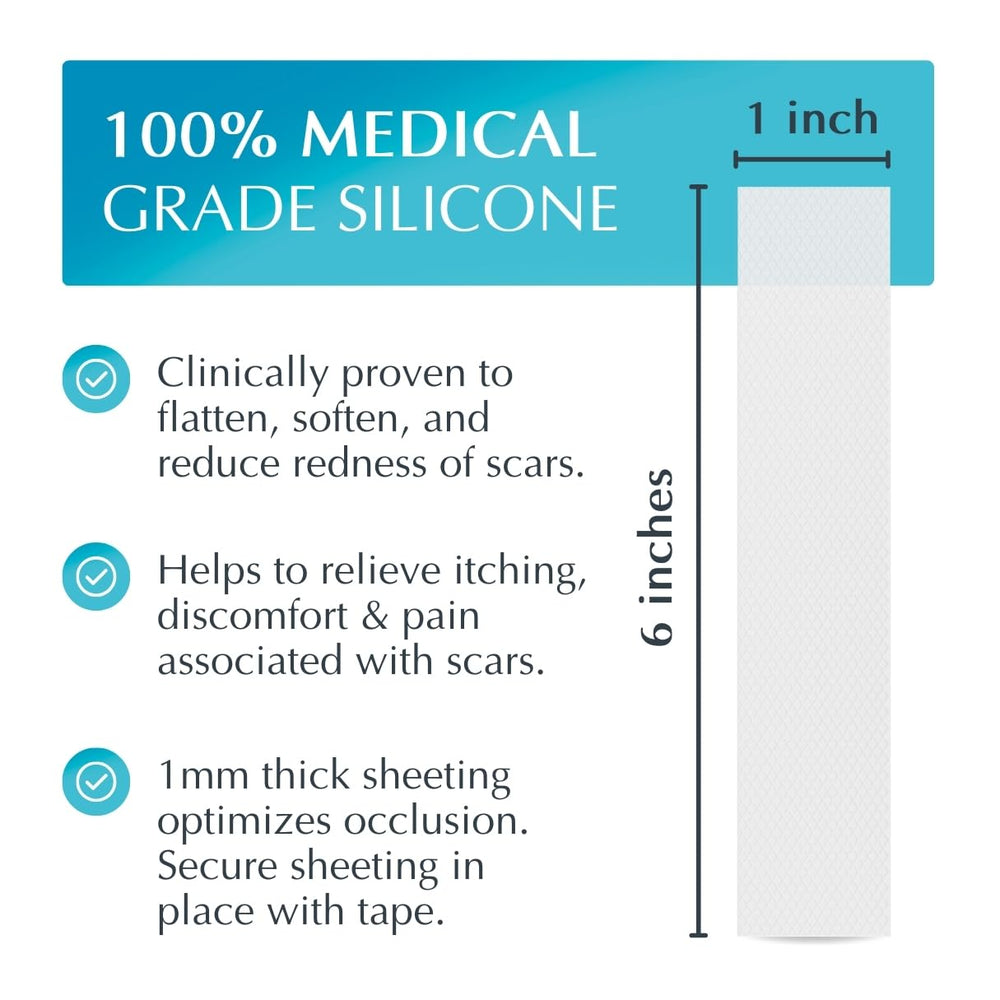 MyNewGel keloid and surgical scars benefit from silicone sheet.