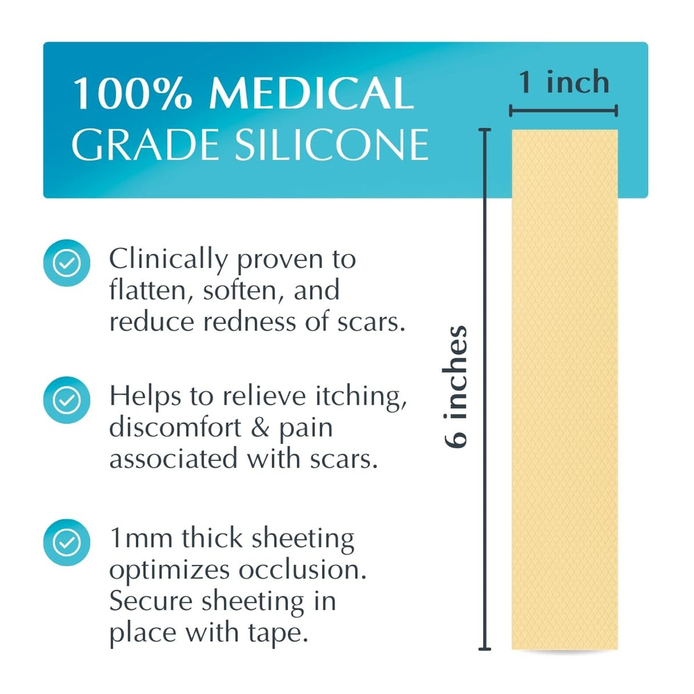 MyNewGel scar sheet cut-to-fit beige for customized coverage