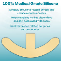 MyNewGel ultra-thick silicone scar sheet provides durable occlusion and hydration.