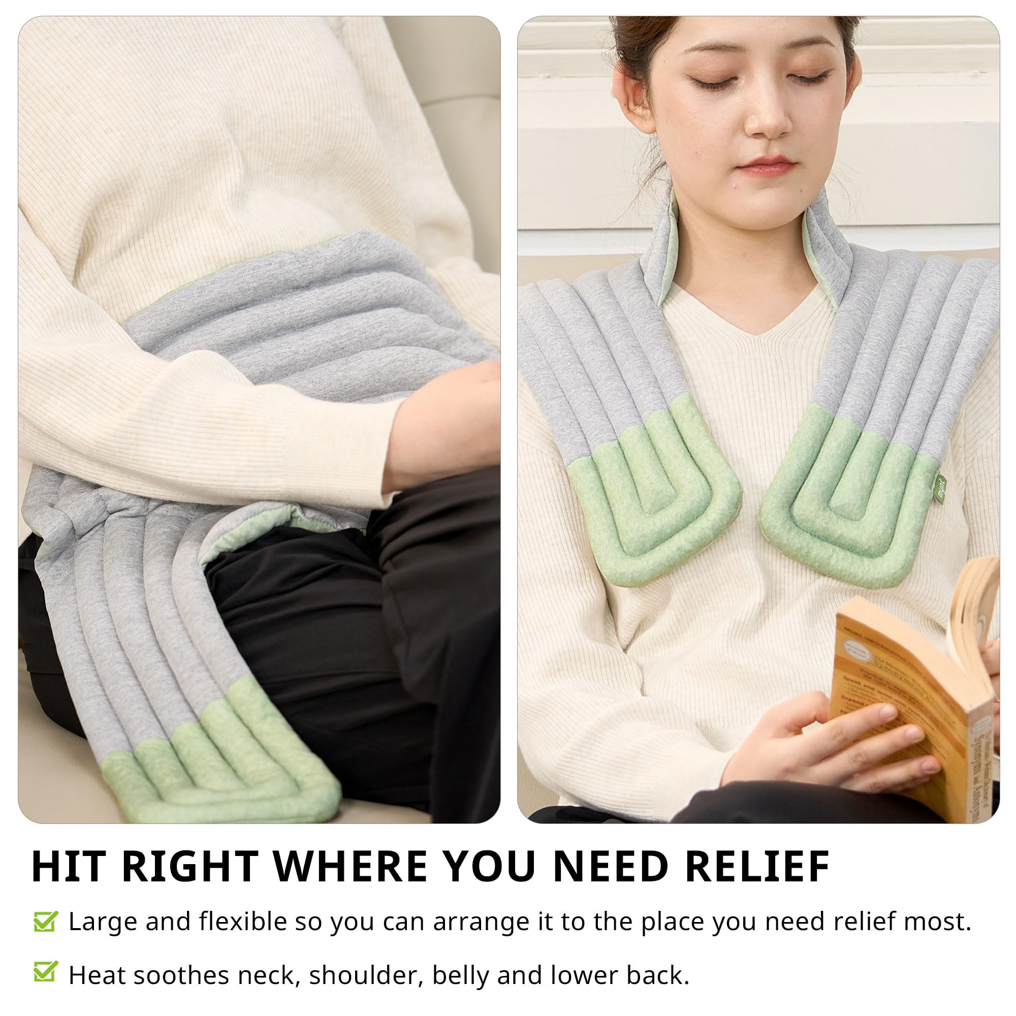 Mynt wrap weight of 4 lbs provides reassuring support.