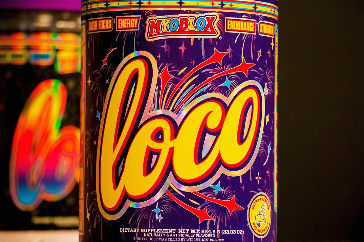 MyoBlox Loco tea aroma captures energizing scent before sessions.